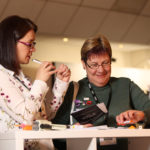 Jo Farquhar and AIHHP member